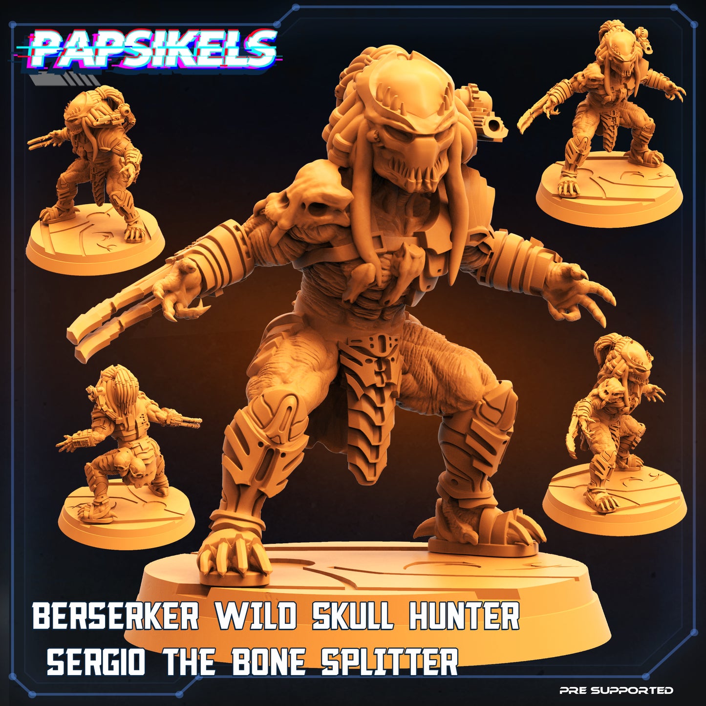 Skull hunter - Berserker "The bone splitter"