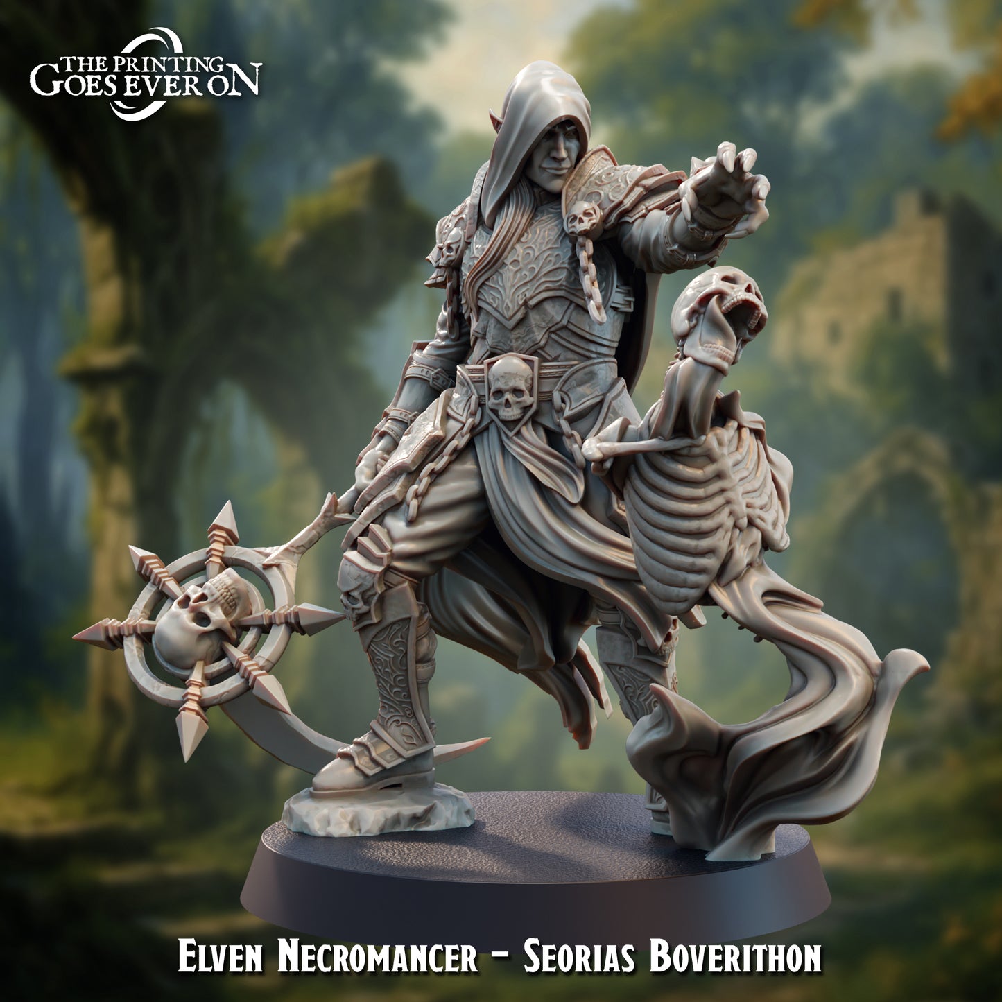 Elven Necromancer - Seorias Boverithon