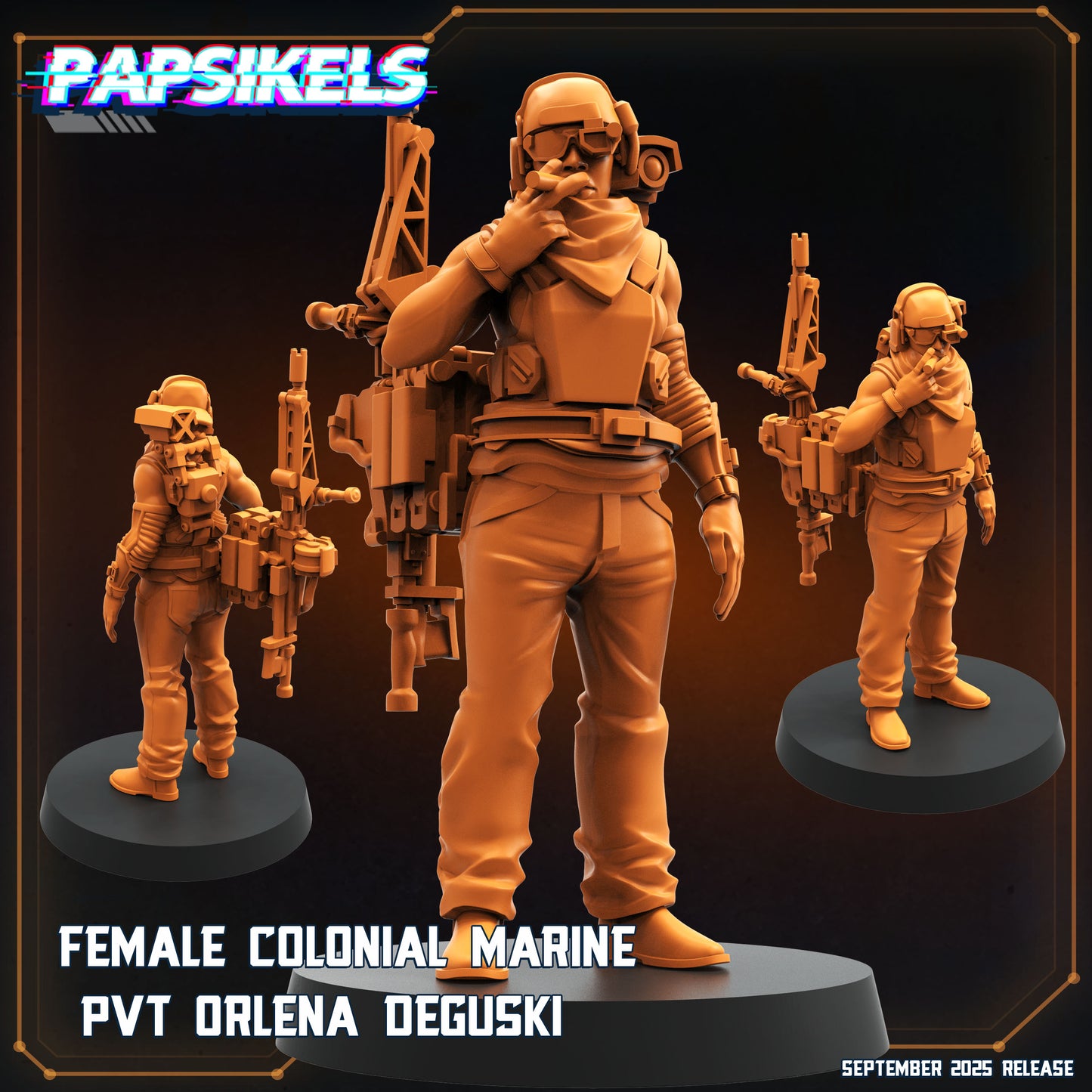 Colonial marine - Private Orlena Deguski