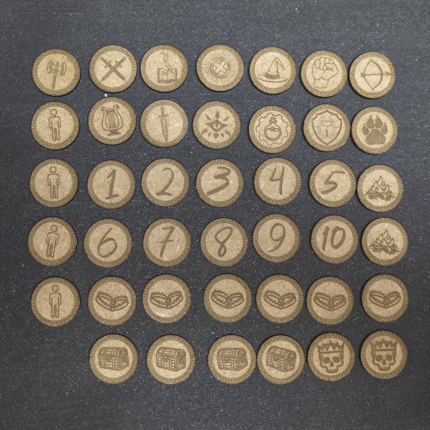 DnD brikkar/tokens