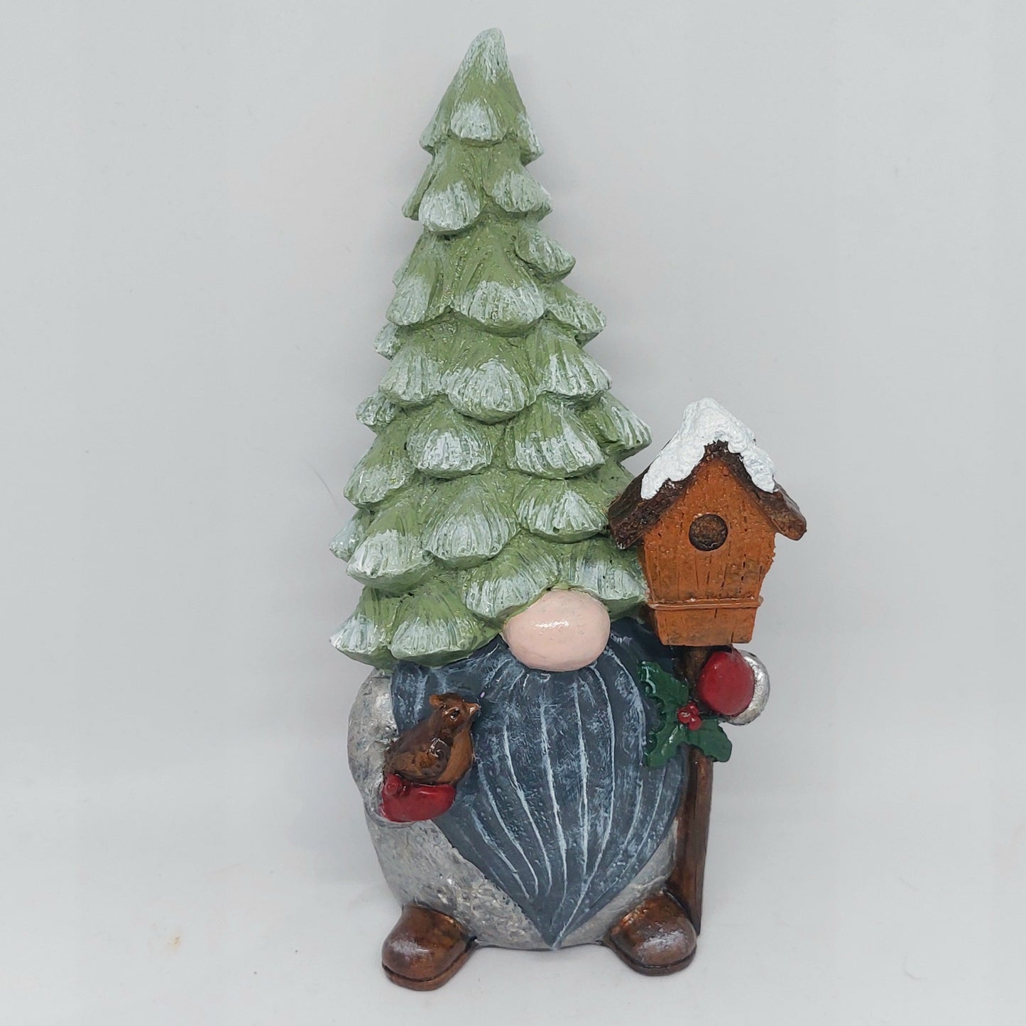 Nisse med fuglebrett