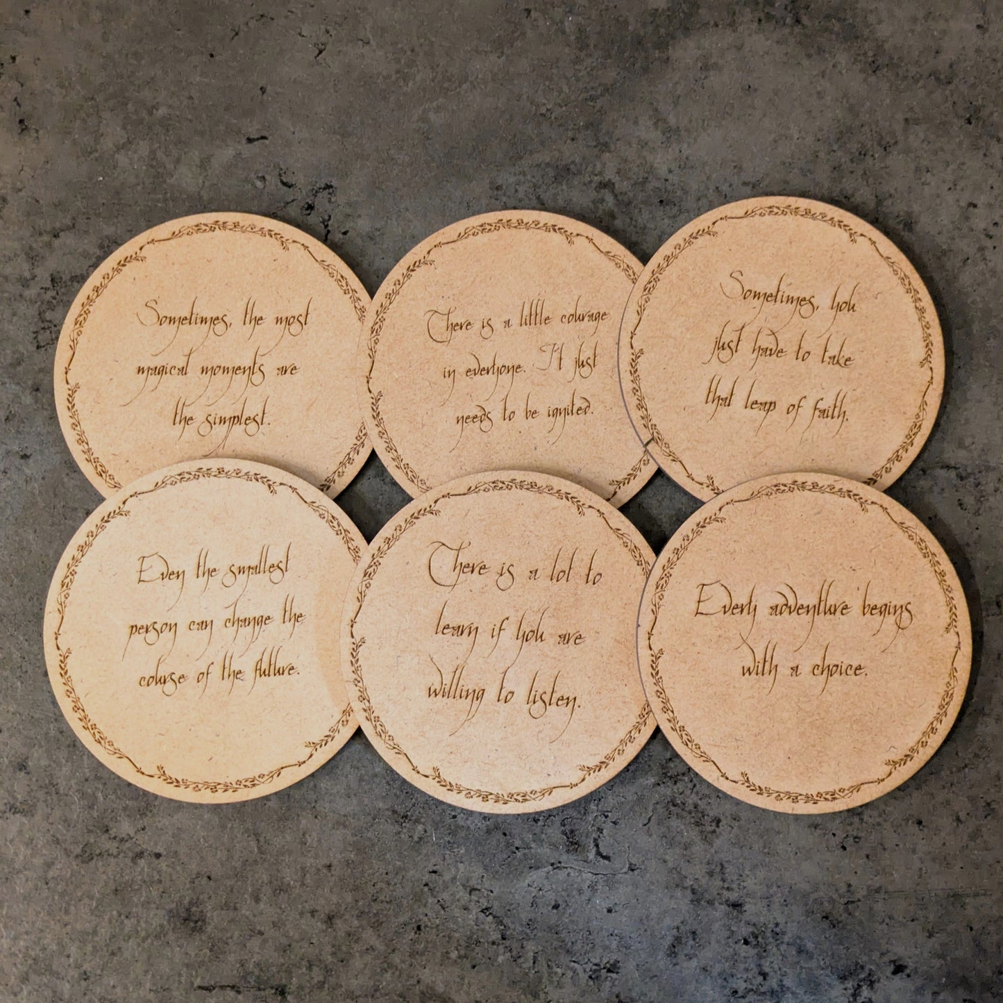 Drikkebrikke Tolkien