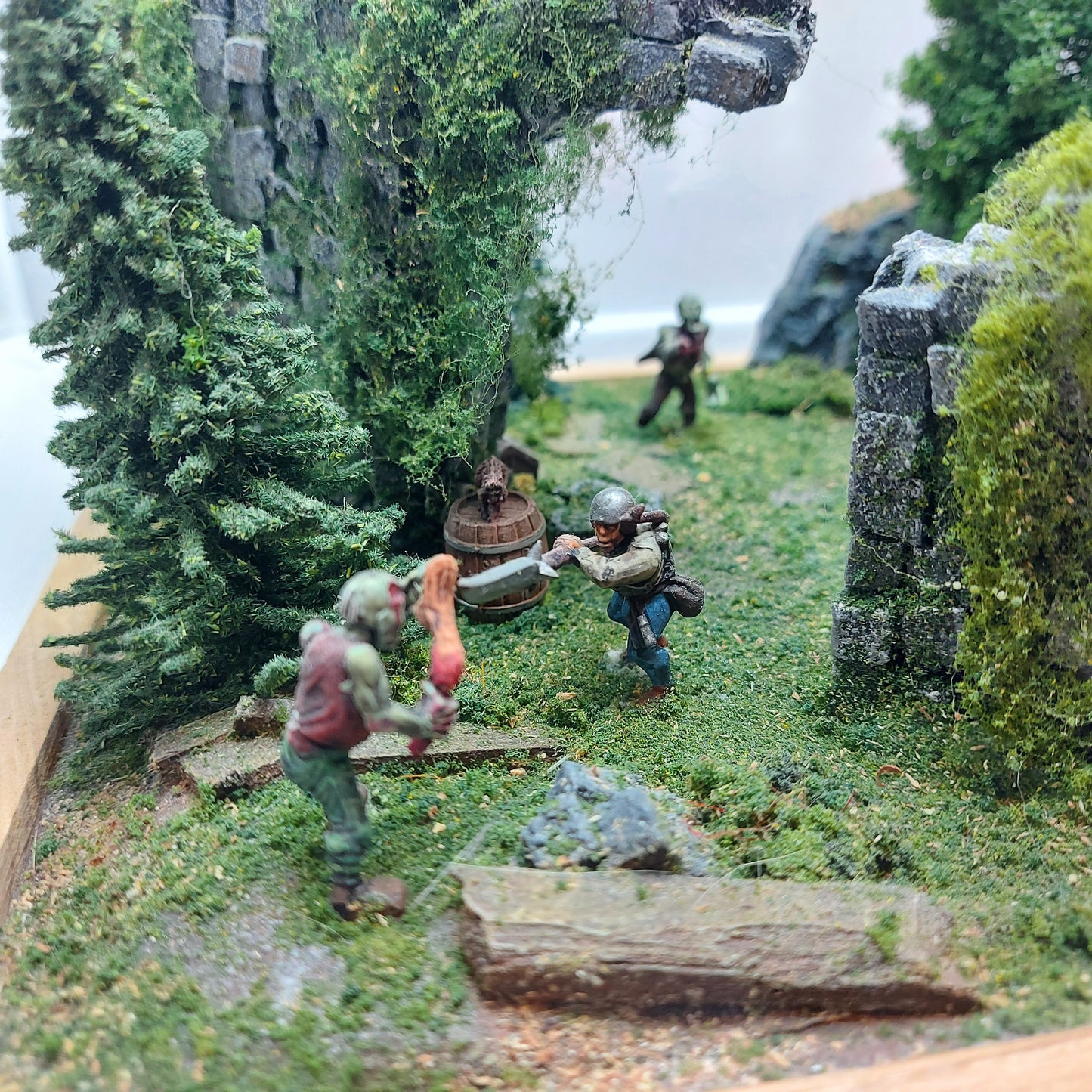 Skattejakt - Diorama