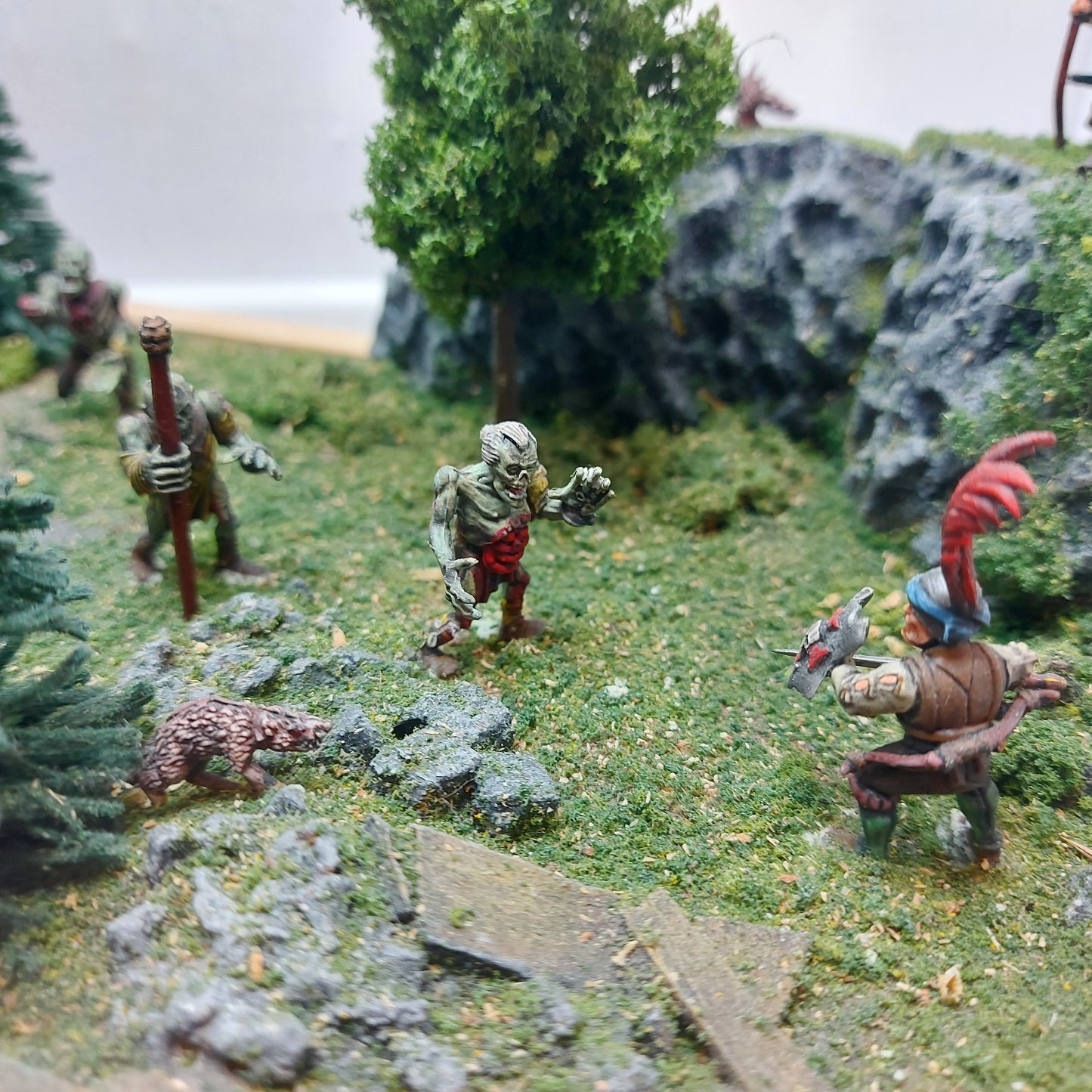 Skattejakt - Diorama