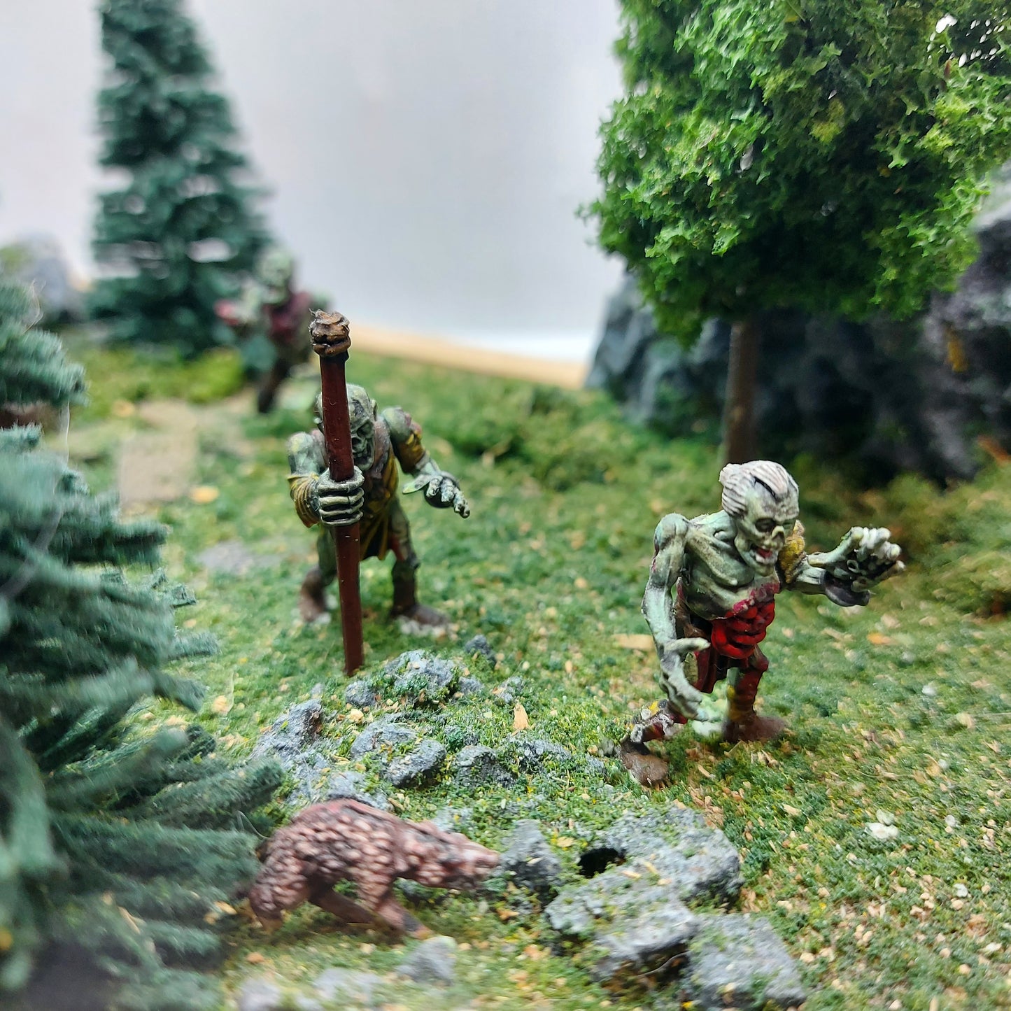 Skattejakt - Diorama