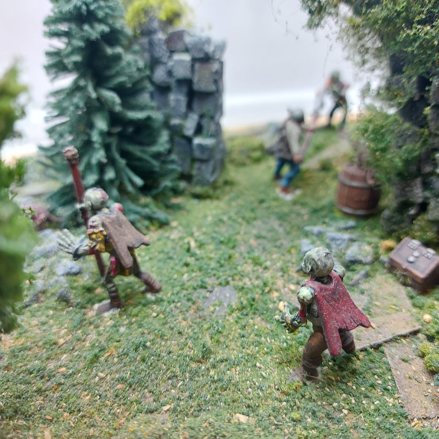 Skattejakt - Diorama