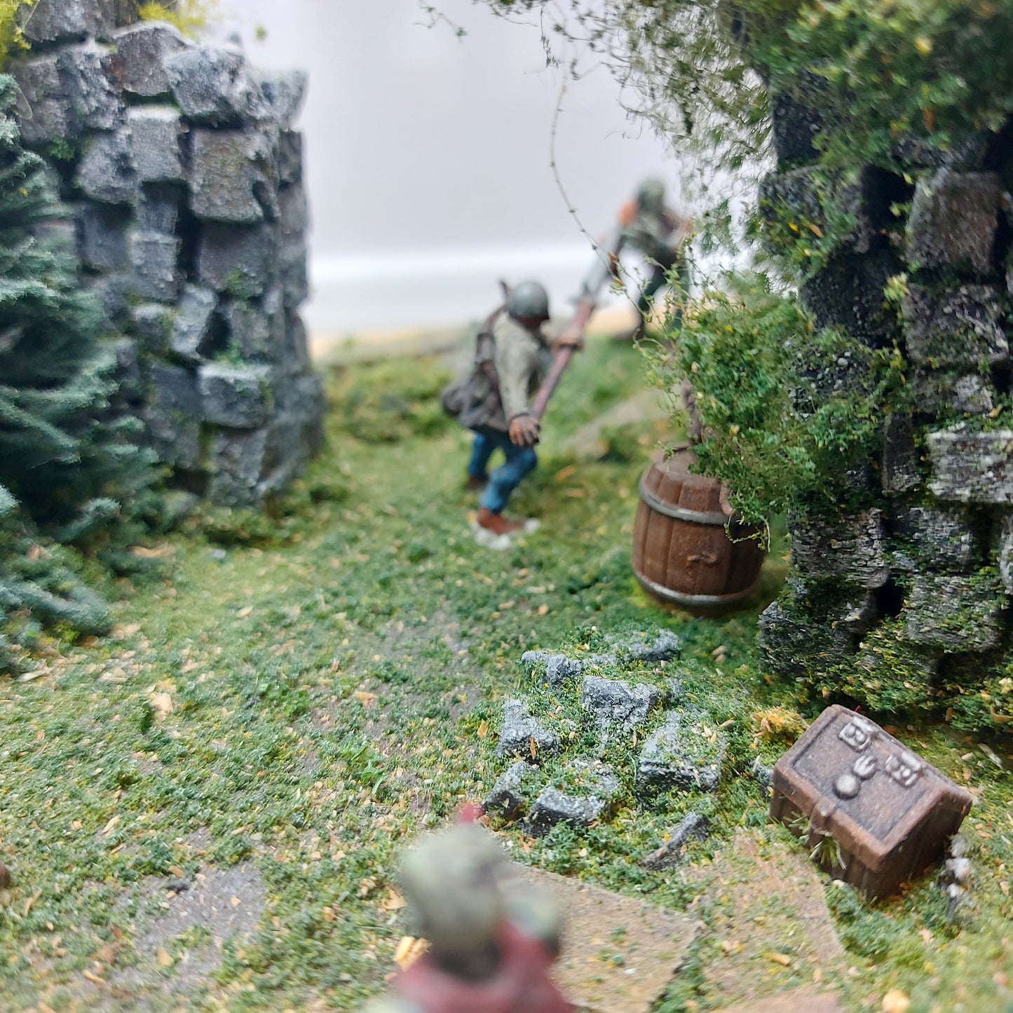 Skattejakt - Diorama