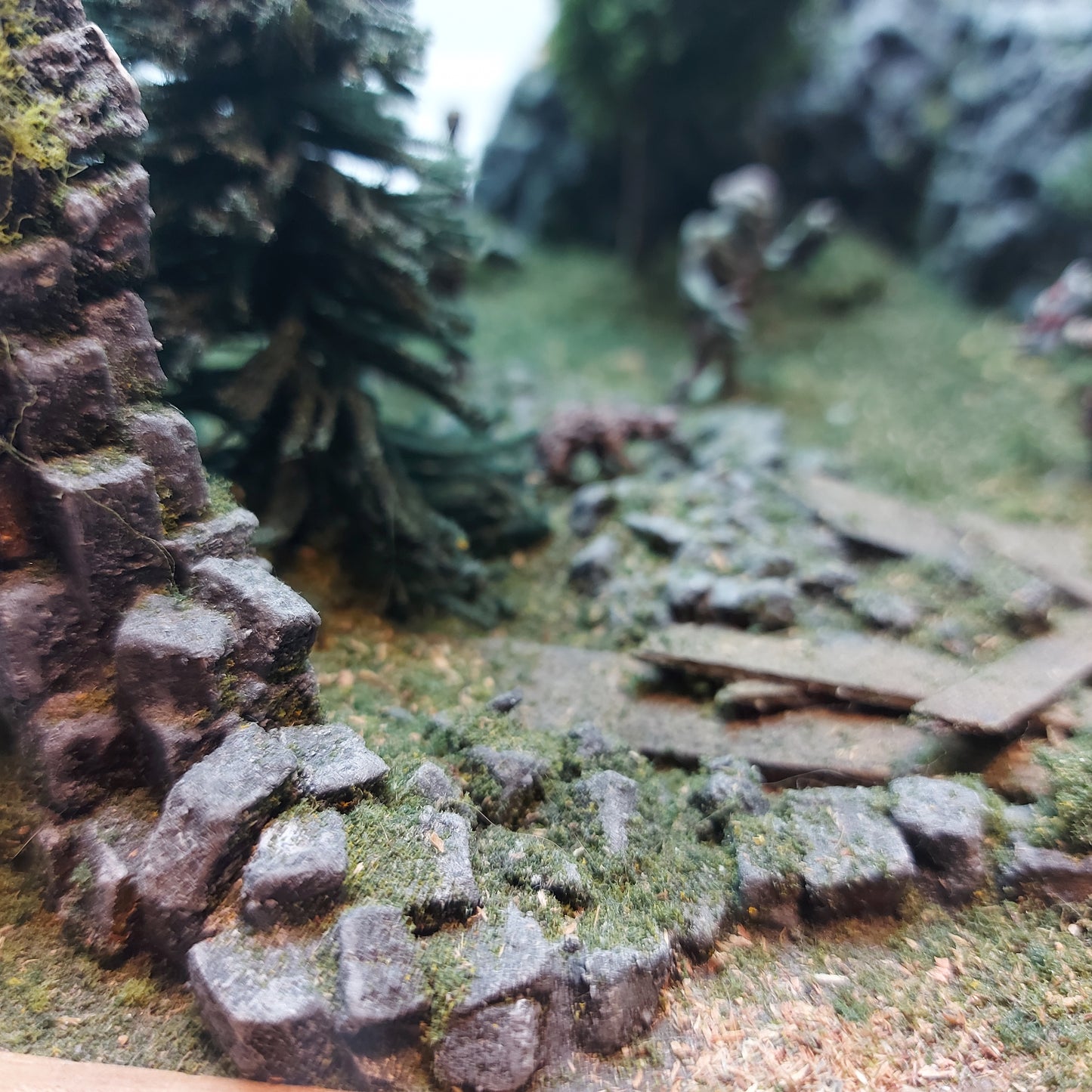 Skattejakt - Diorama