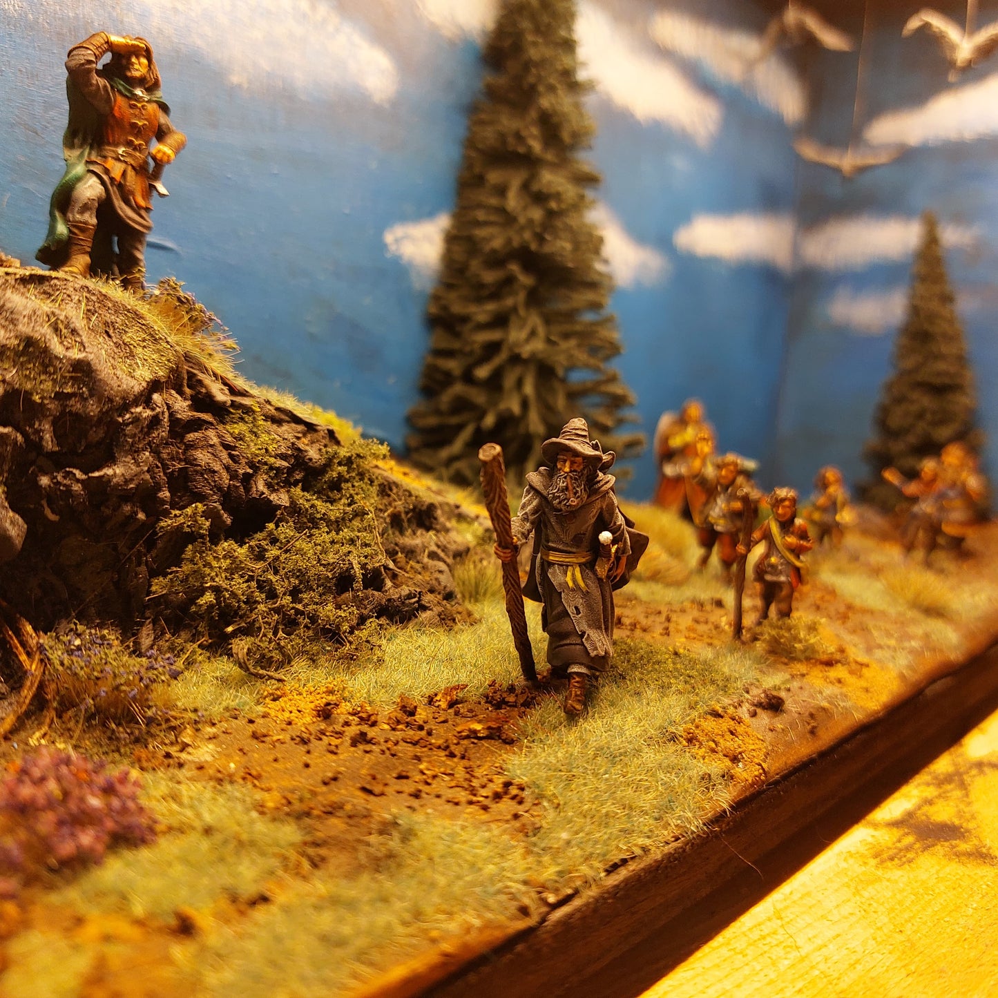 The fellowship travels