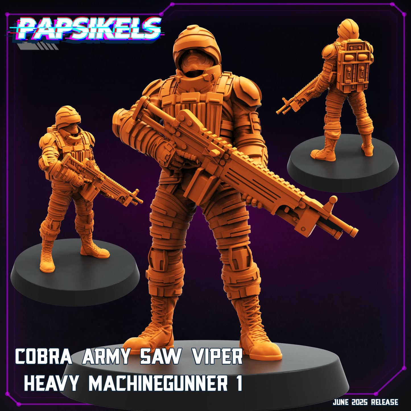 Cobra army machiner gunners