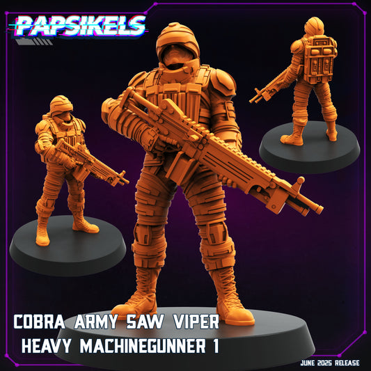 Cobra army machiner gunners