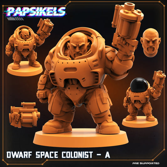Space dwarf - Colonists