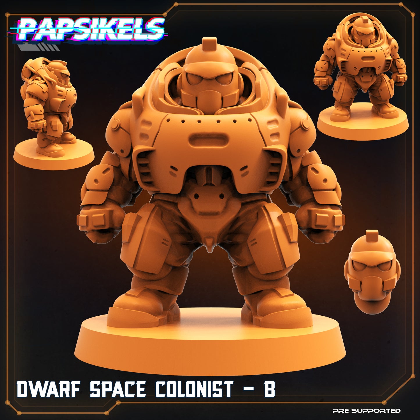 Space dwarf - Colonists