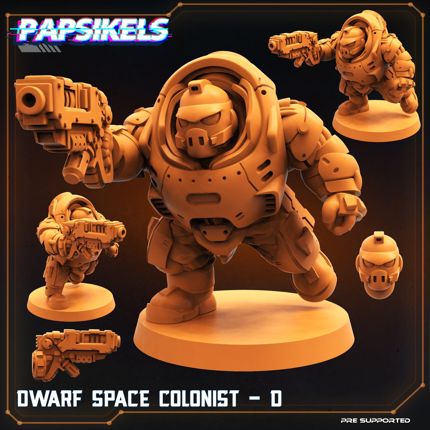 Space dwarf - Colonists