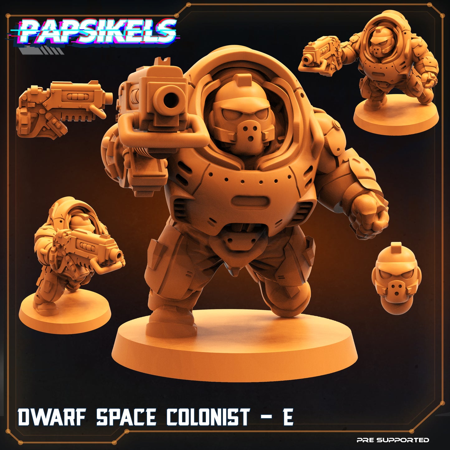 Space dwarf - Colonists