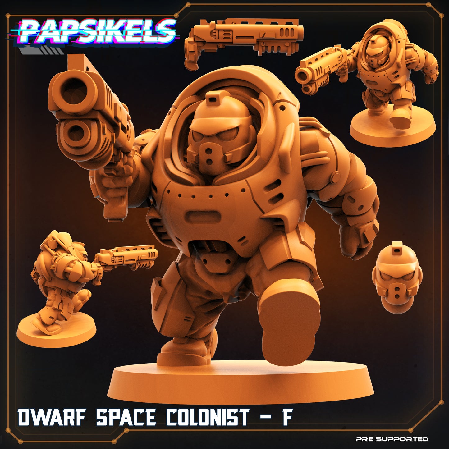 Space dwarf - Colonists