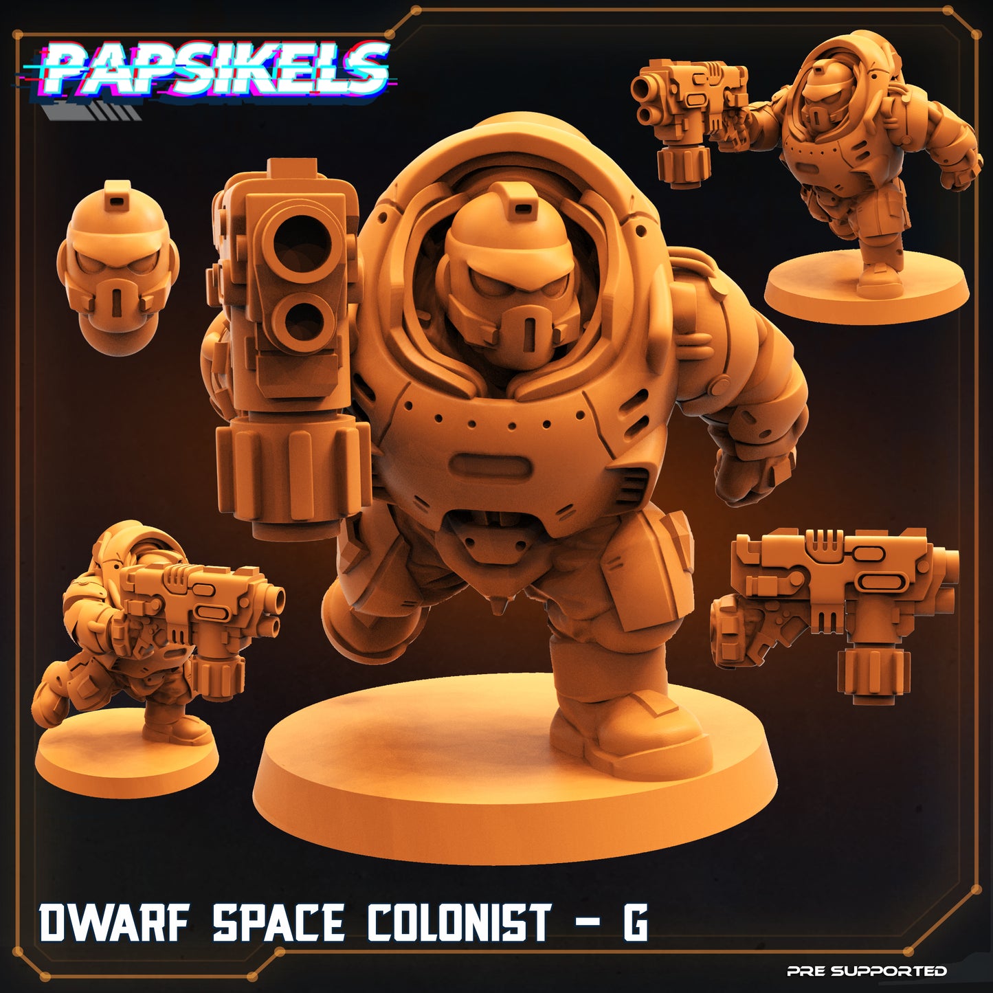 Space dwarf - Colonists