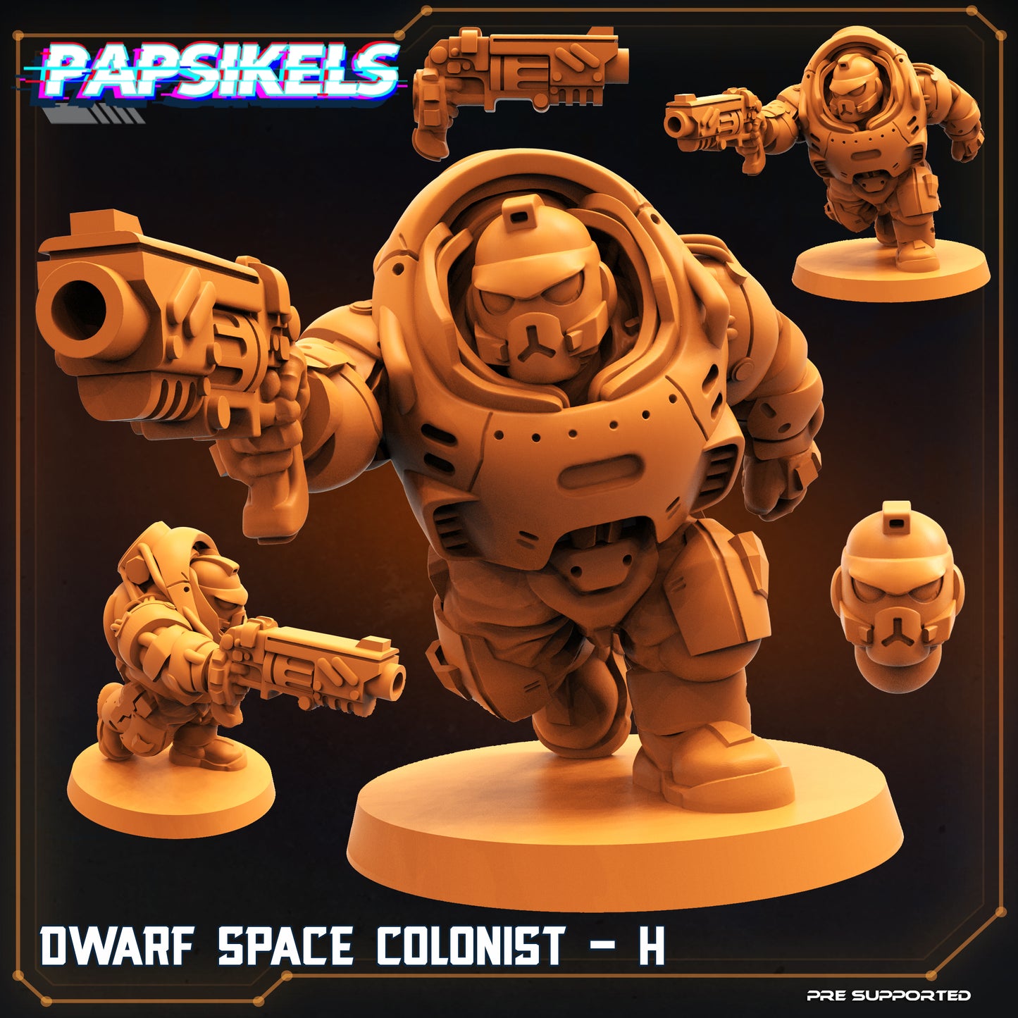 Space dwarf - Colonists