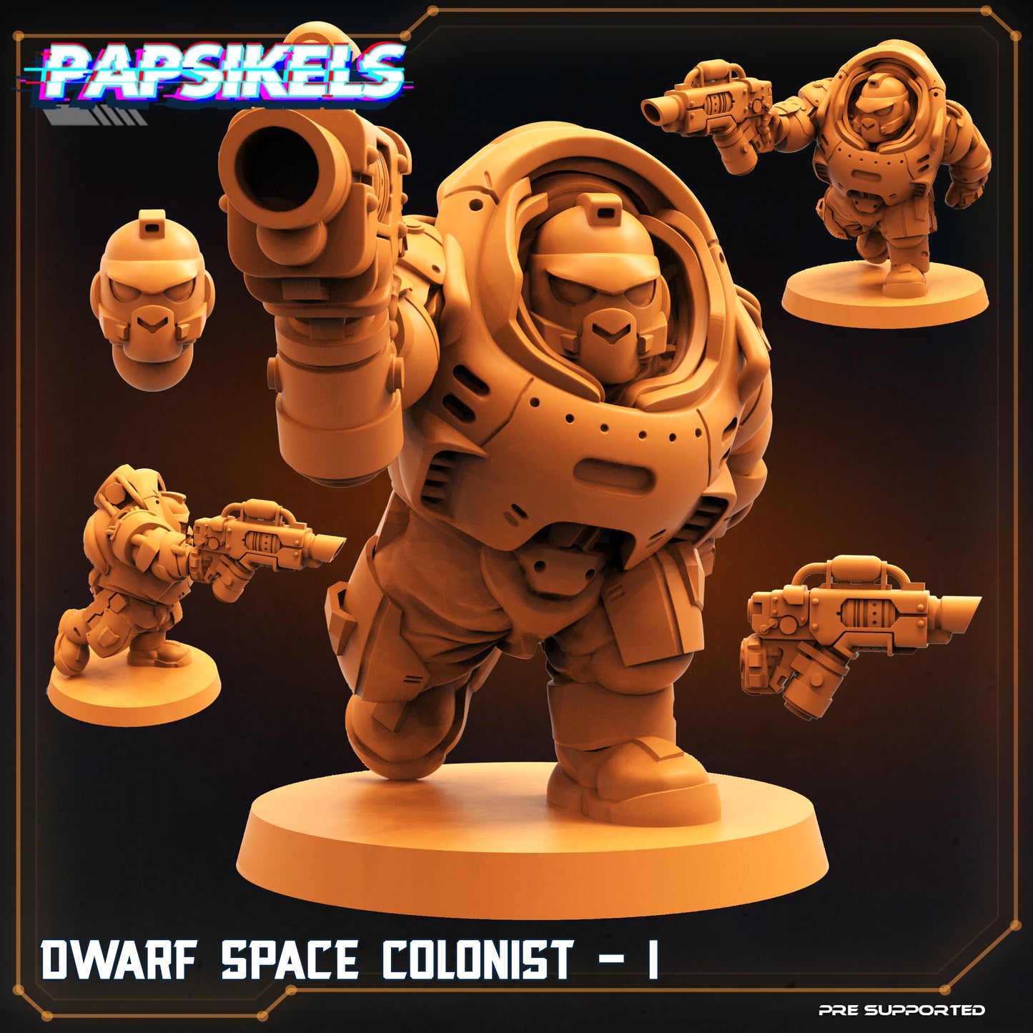 Space dwarf - Colonists