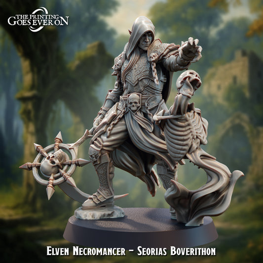 Elven Necromancer - Seorias Boverithon