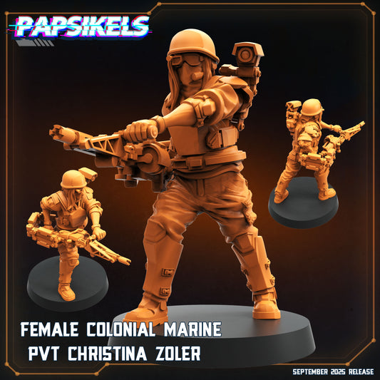 Colonial marine - Private Christina Zoler