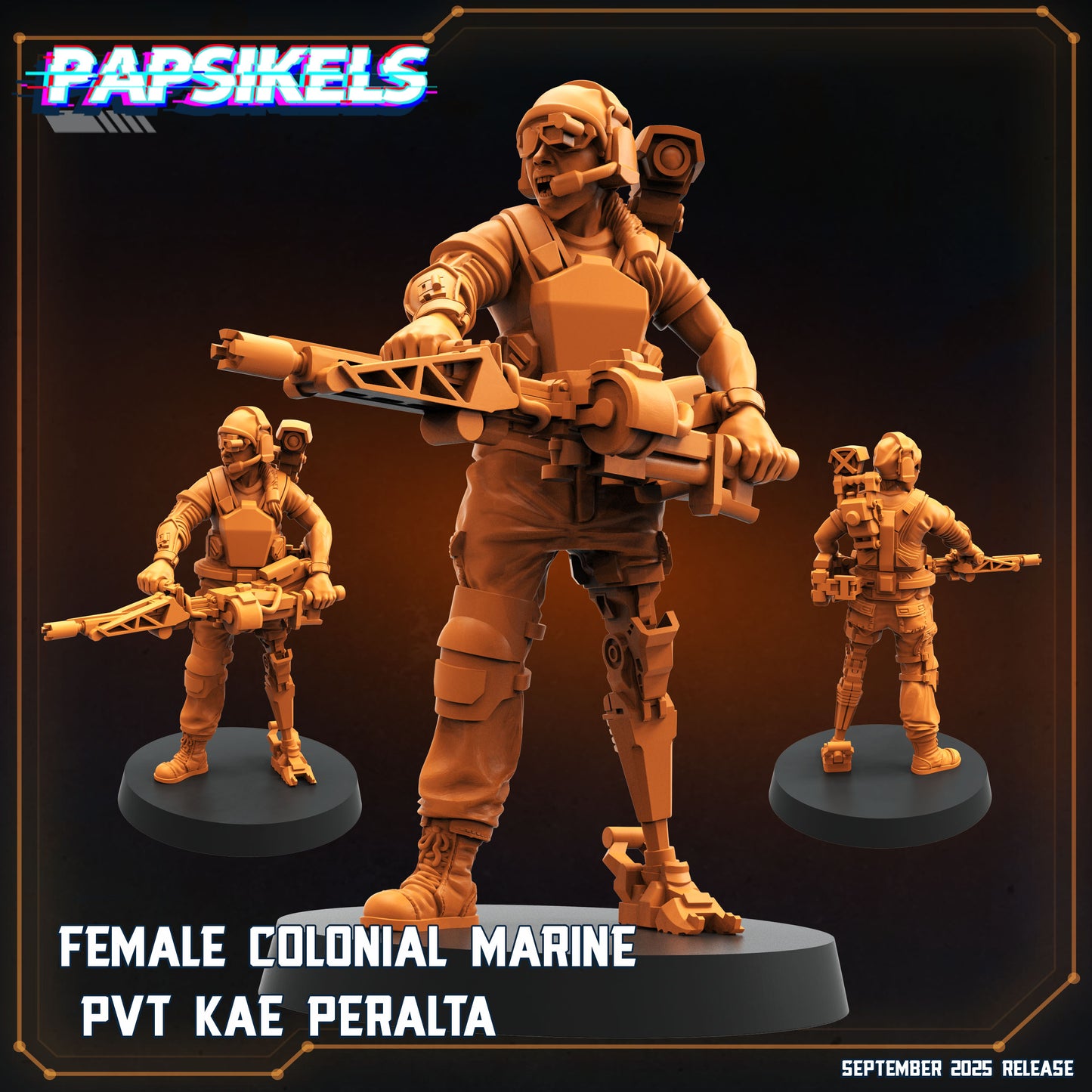 Colonial marine - Private Kae Peralta