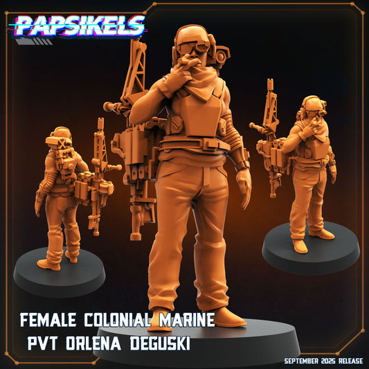 Colonial marine - Private Orlena Deguski