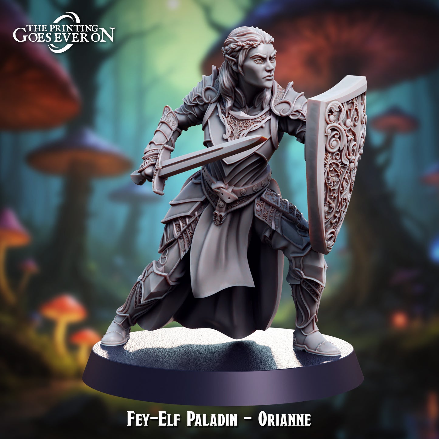 Fey Elf Paladin - Orianne