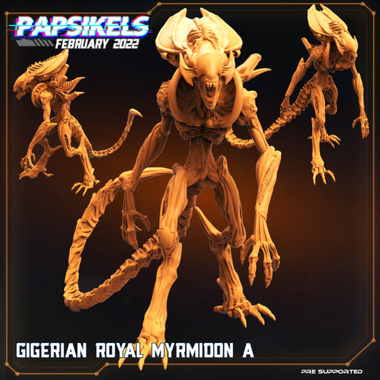 Gigerian royal myrmidion