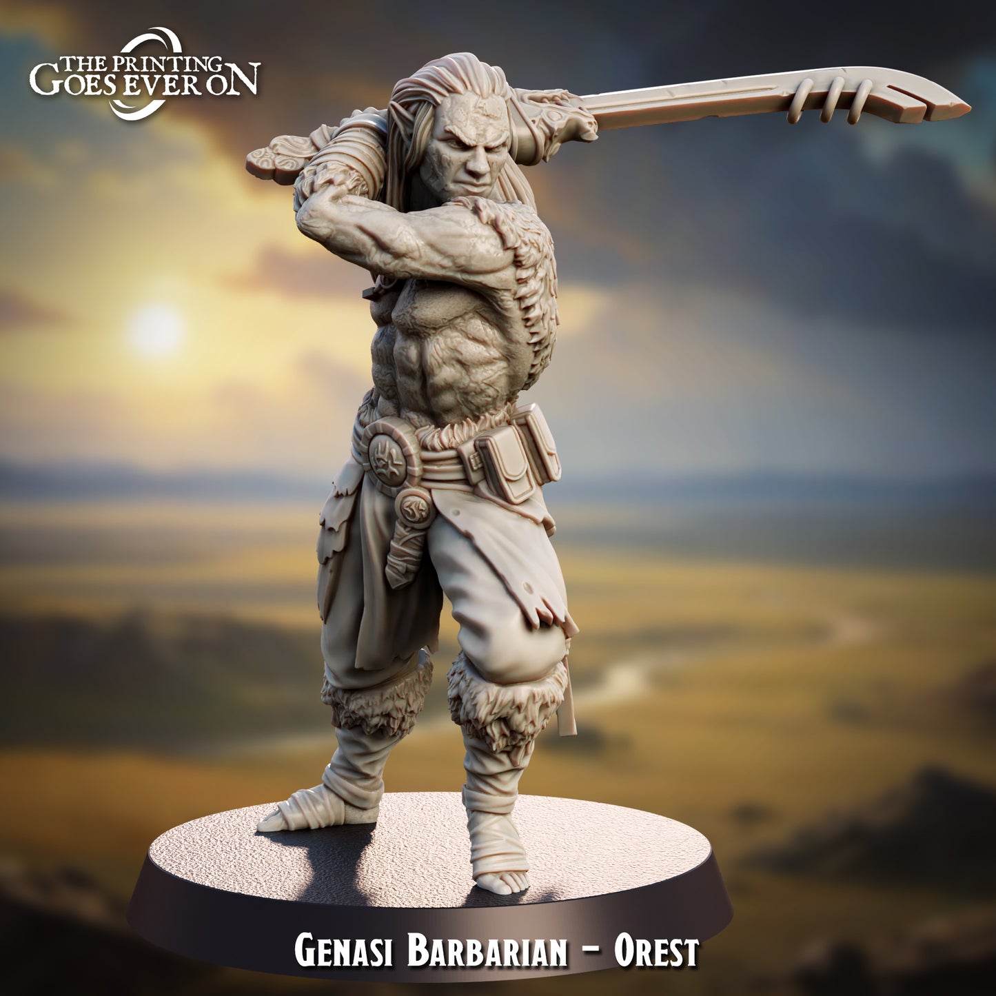 Genasi Barbarian - Orest