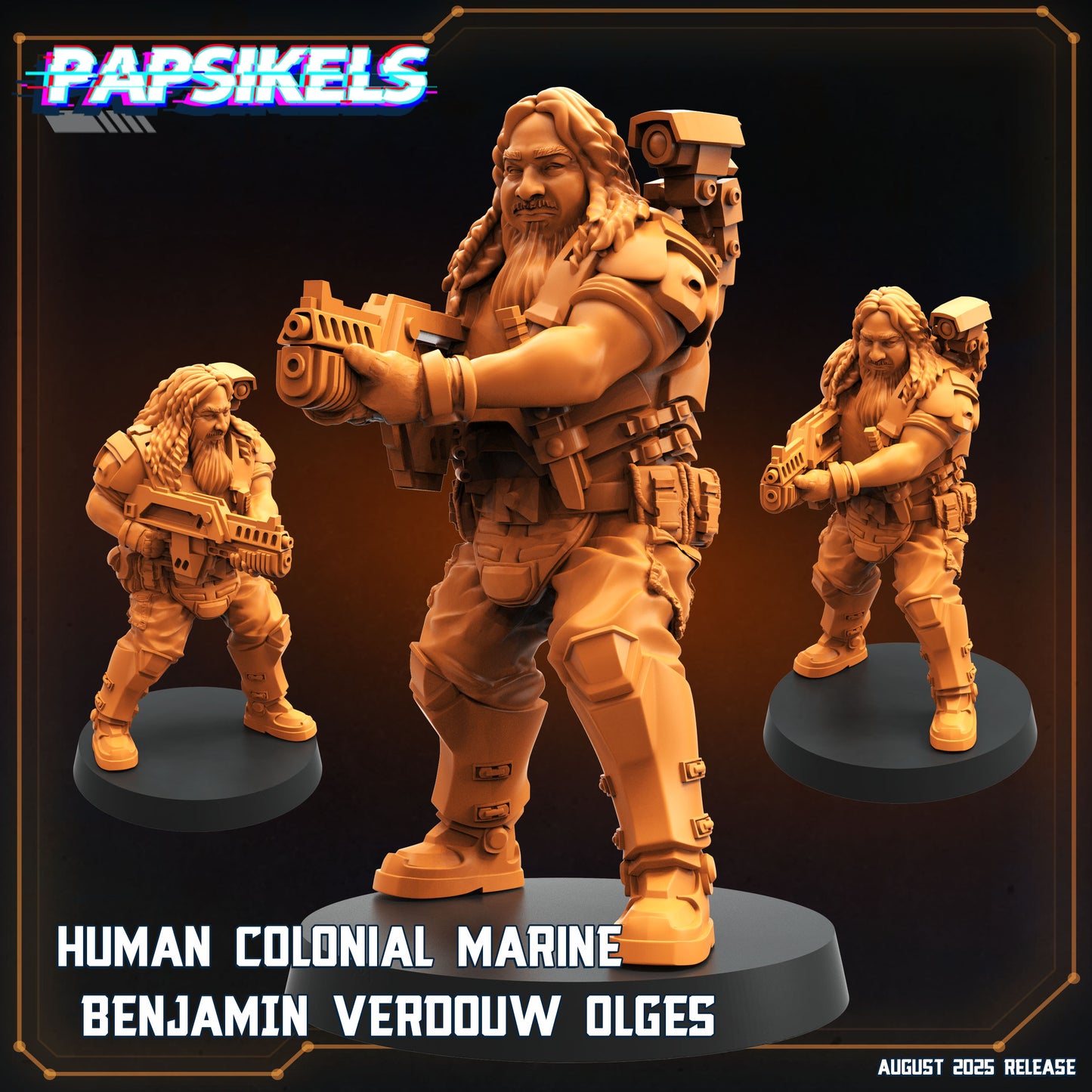 Colonial marine - Private Benjamin V. Olges