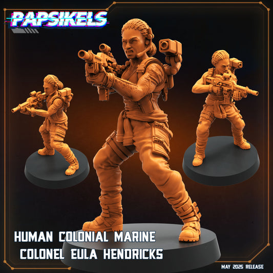 Colonial marine - Colonel Hendricks