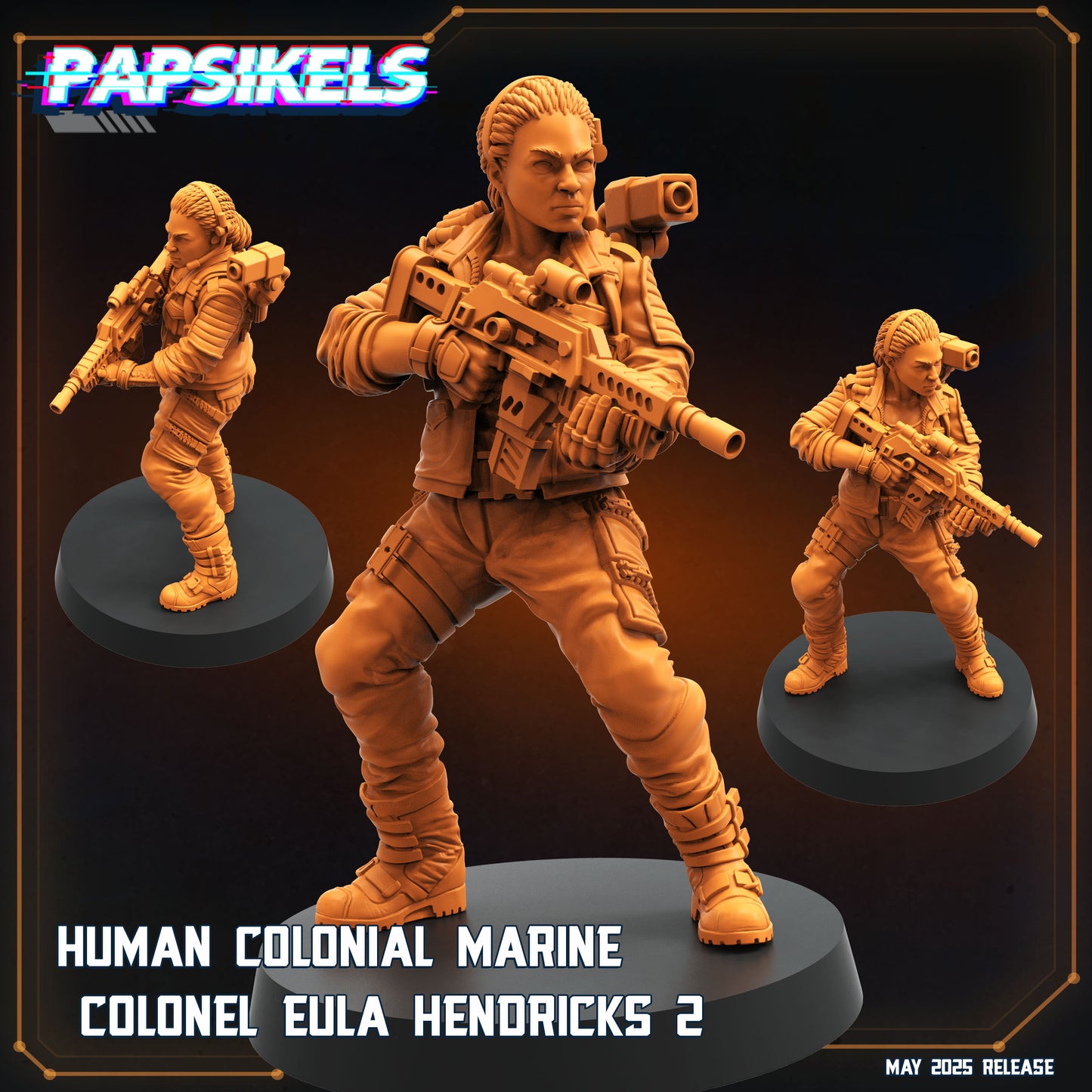 Colonial marine - Colonel Hendricks