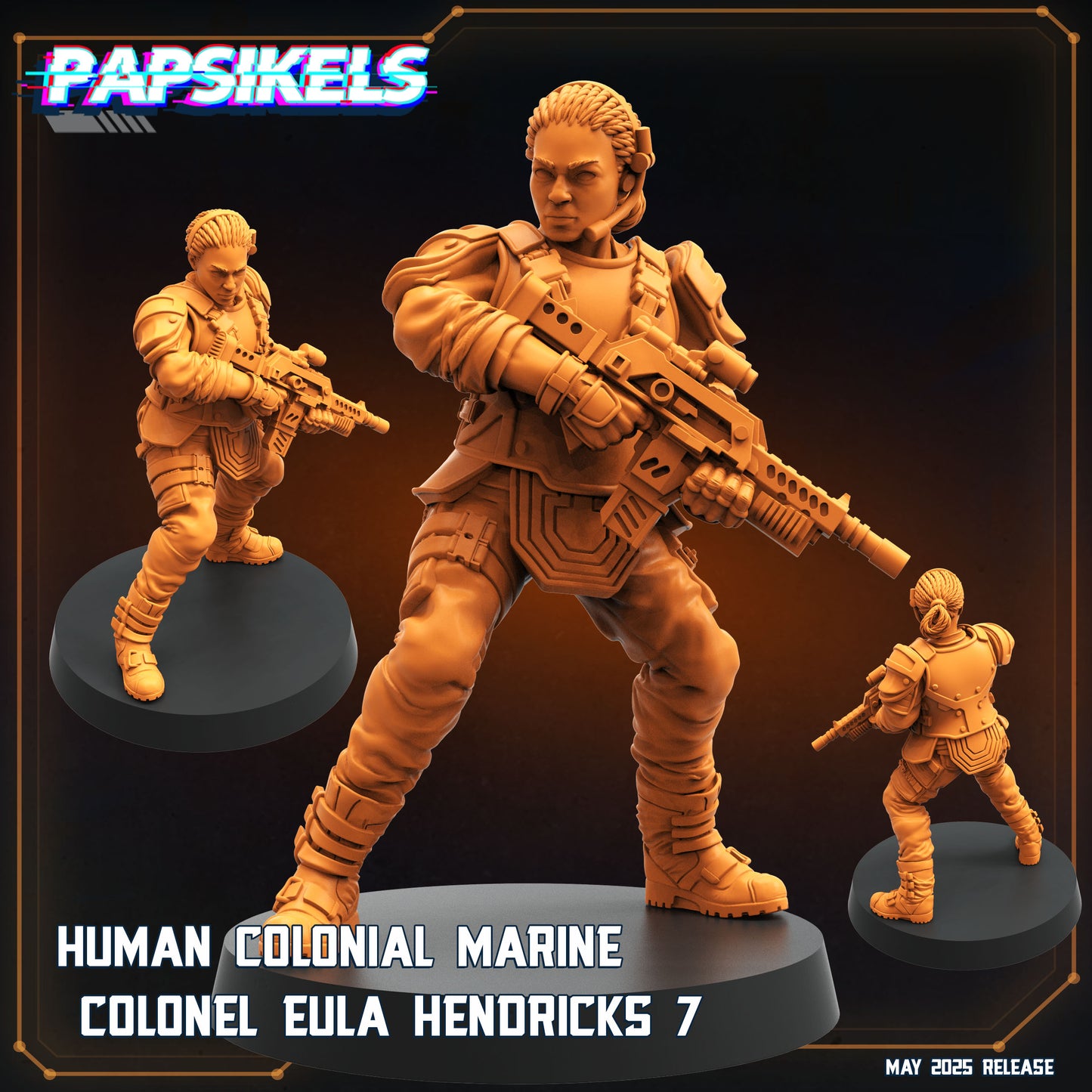 Colonial marine - Colonel Hendricks