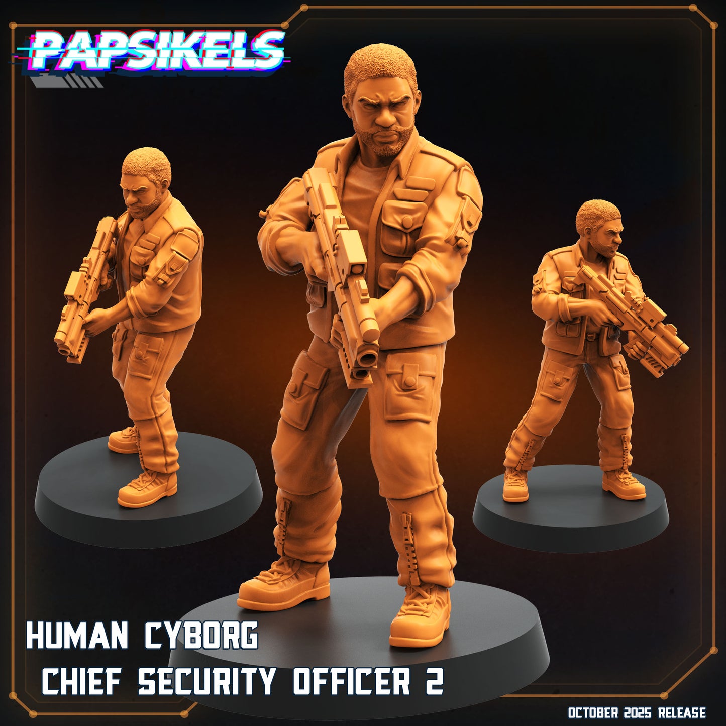 Space crew - Android chief security officer