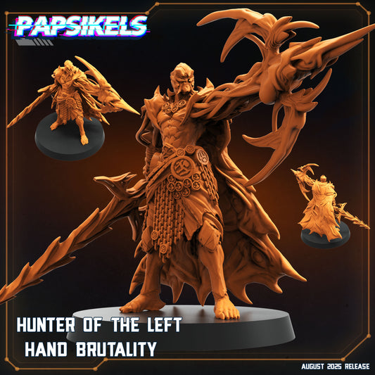 Hunter of left hand brutality
