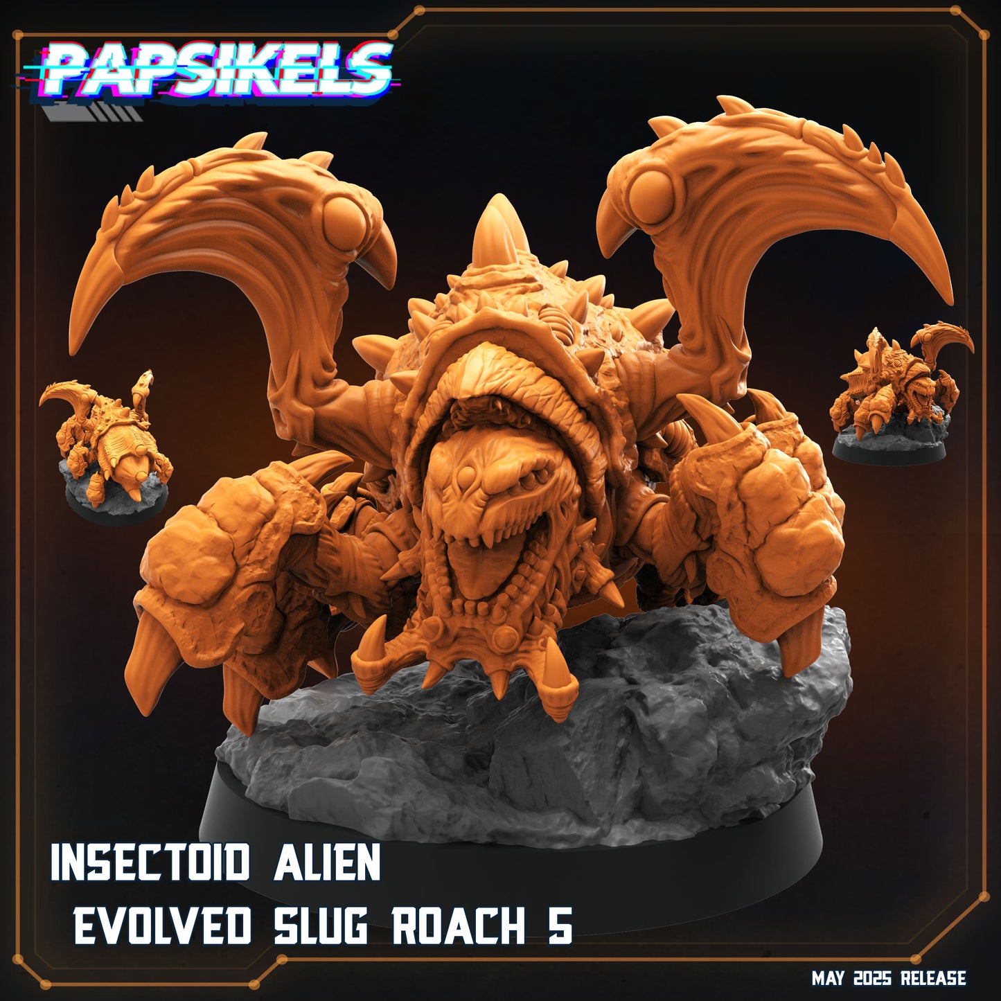 Insectoid slug roaches