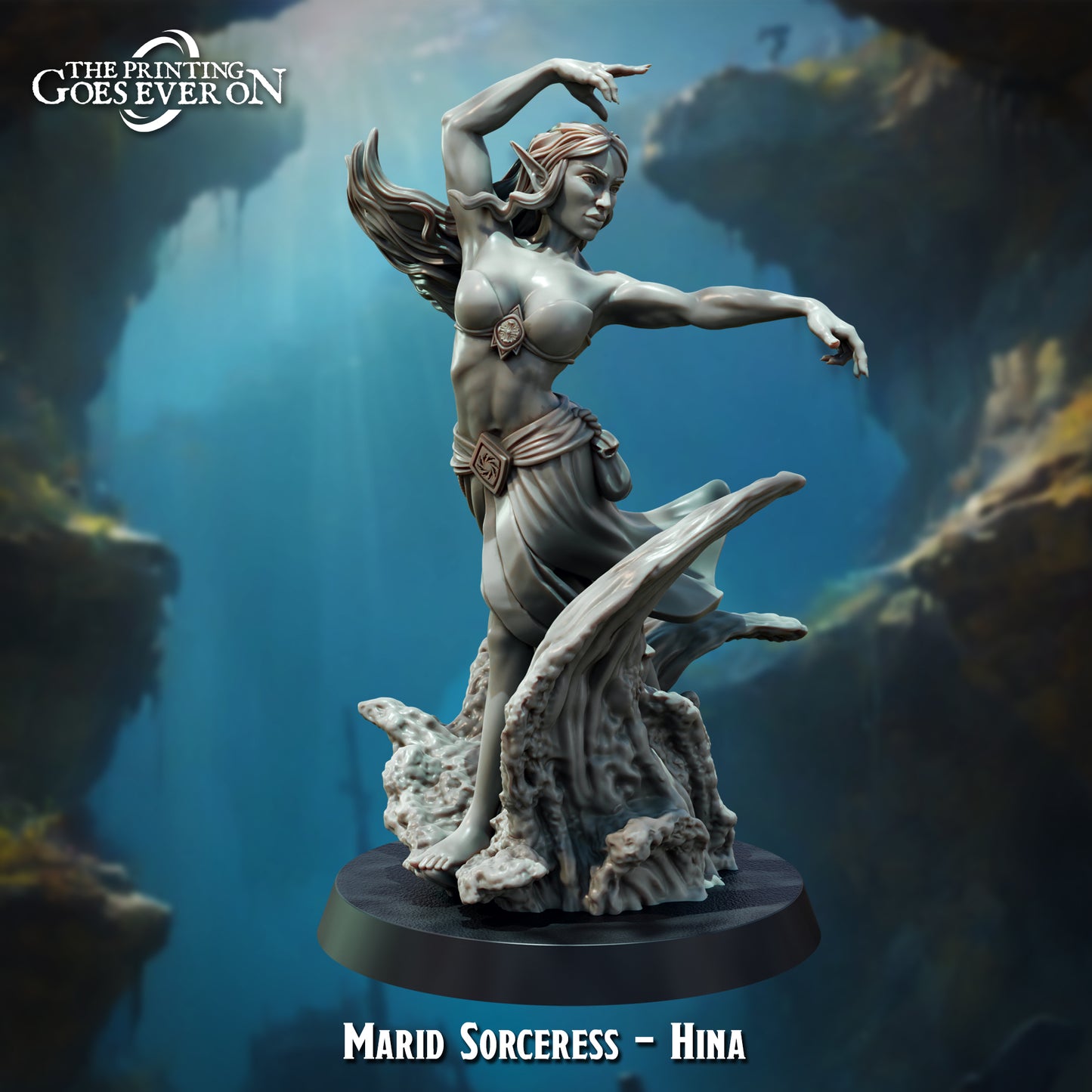 Marid Sorceress - Hina