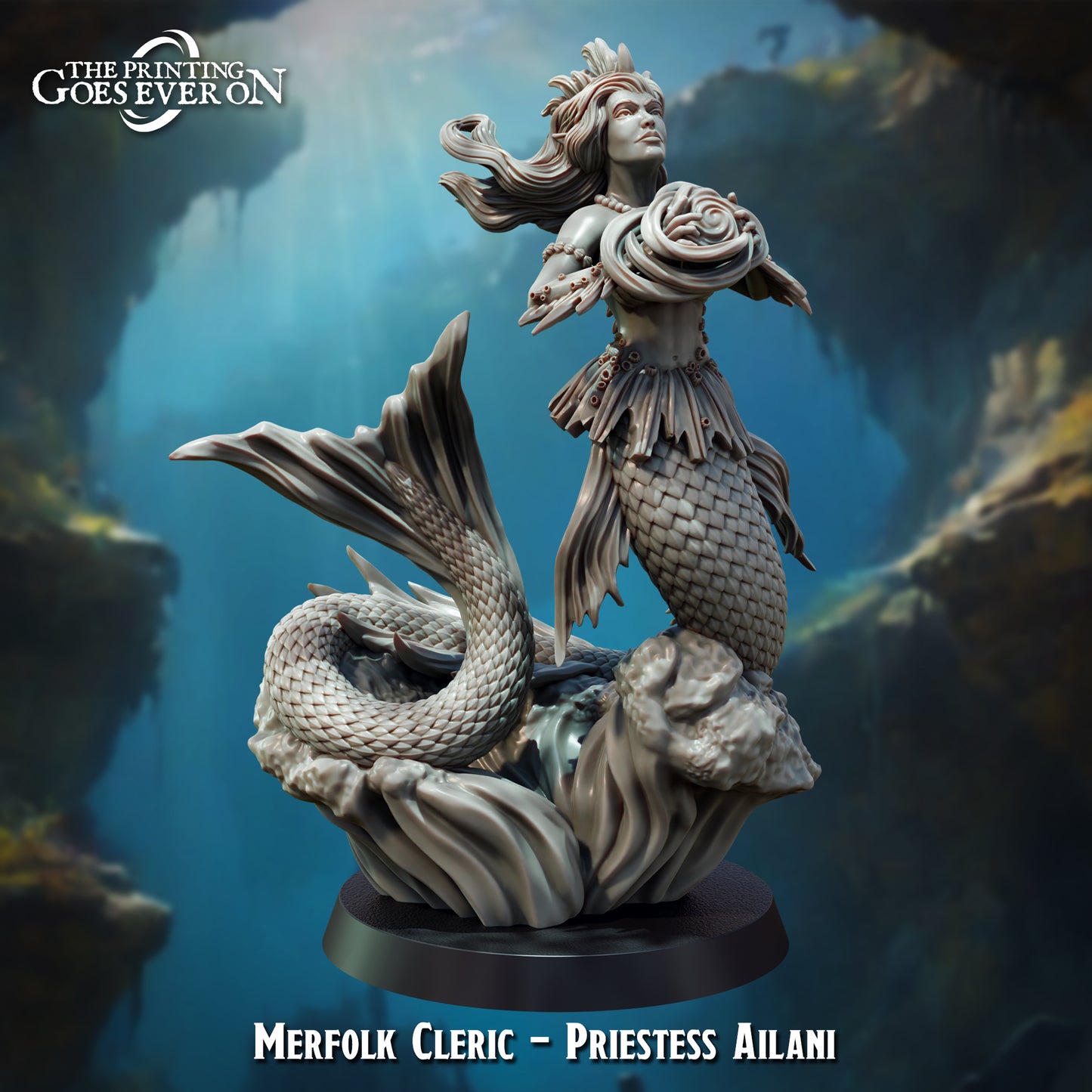 Merfolk Cleric - Priestess Ailani