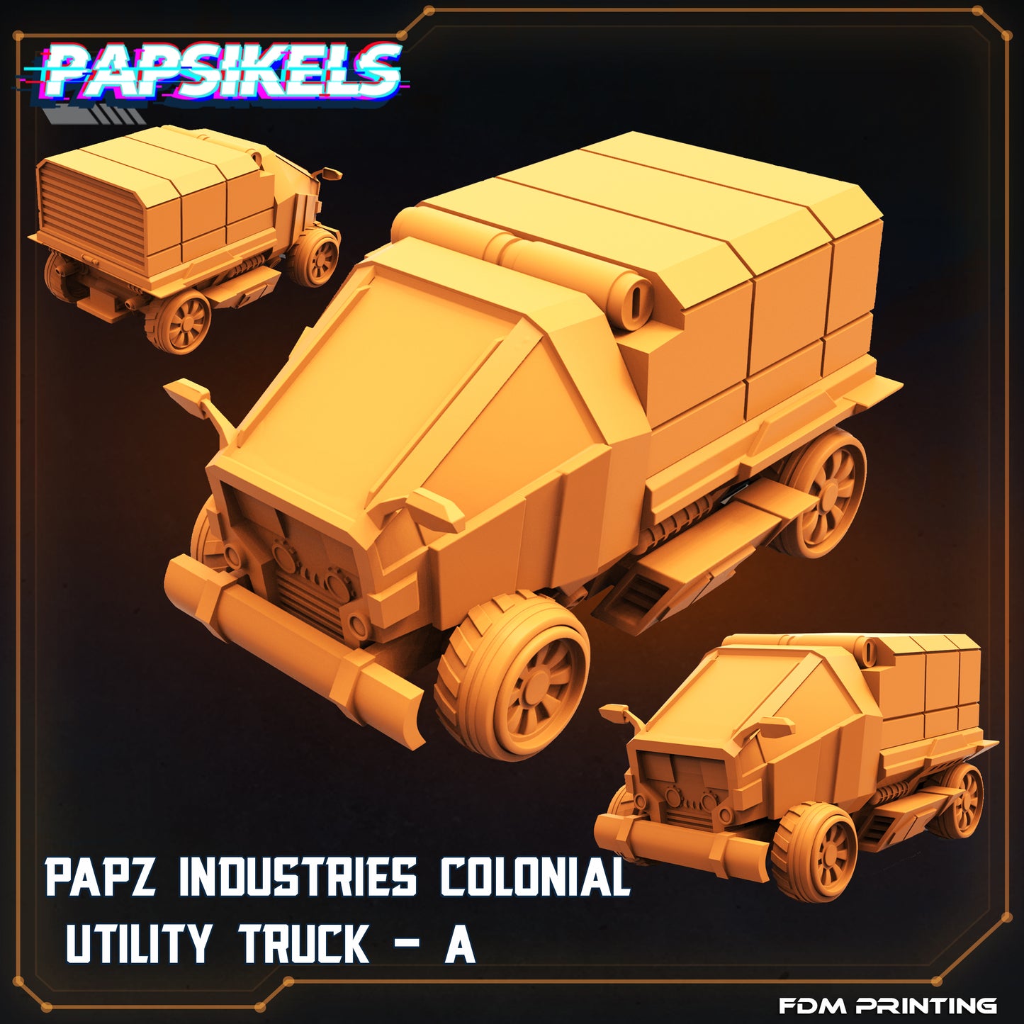 Colonial utility truck