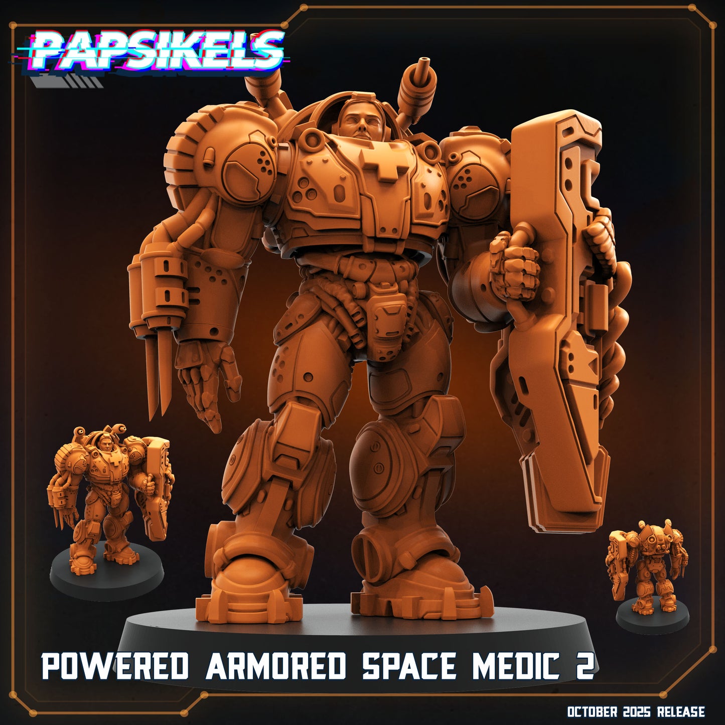 Powered suit armored medics