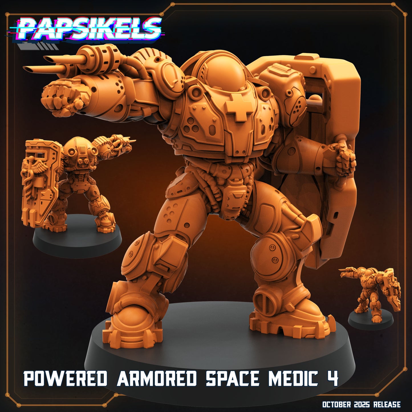Powered suit armored medics