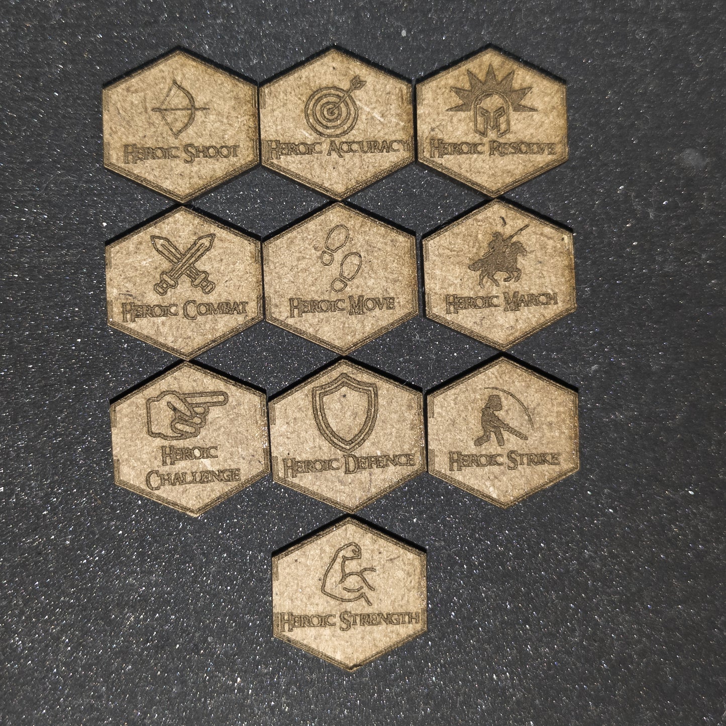 MESBG brikkar/tokens