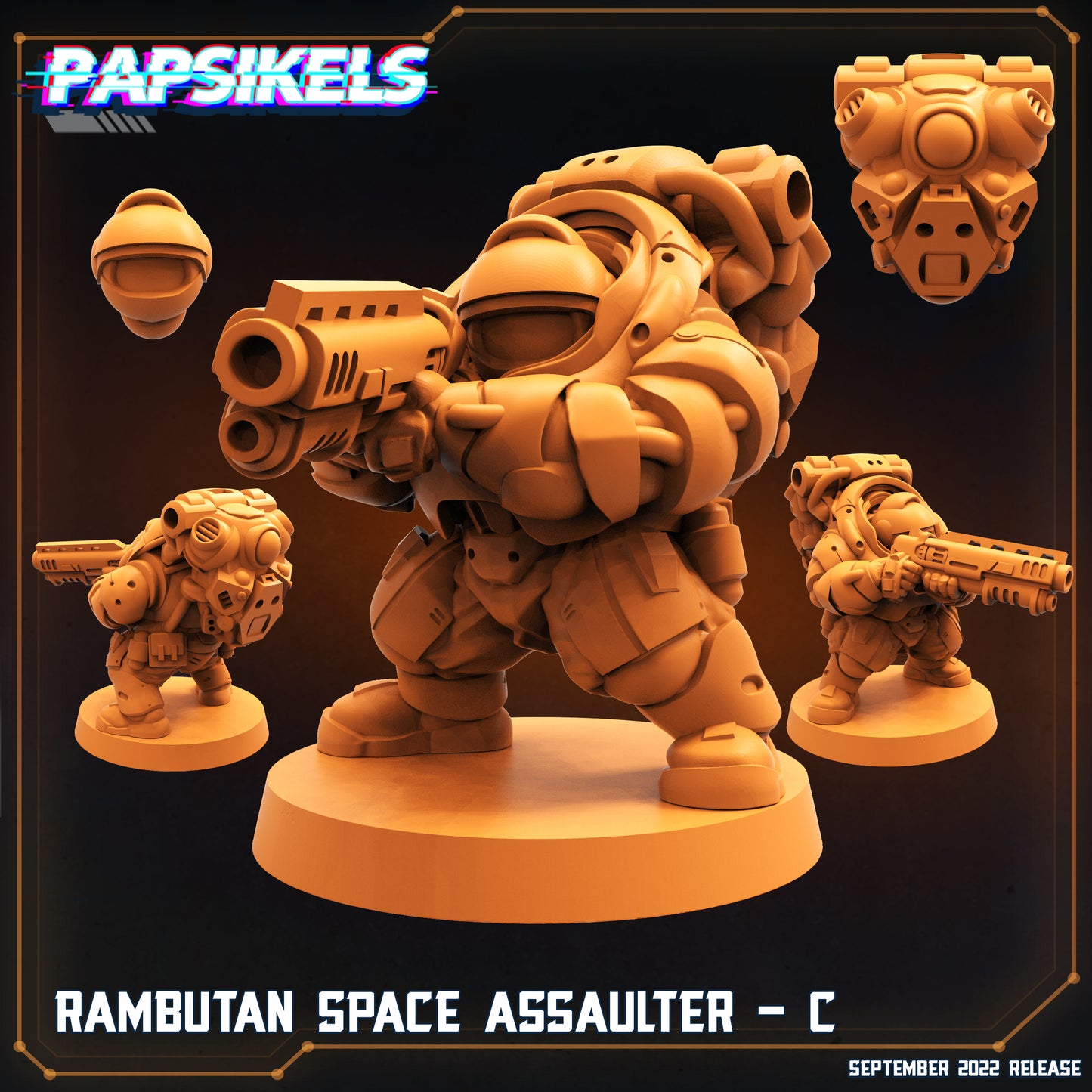 Space dwarf - Assaulters