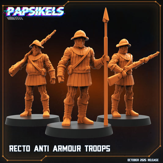 Recto anti armour troops