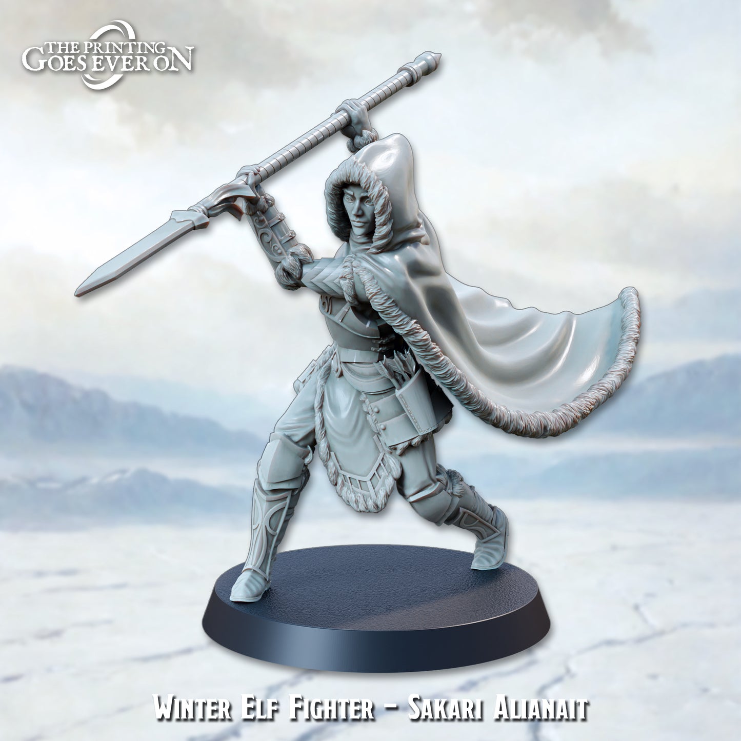 Winter Elf Fighter - Sakari Alianait