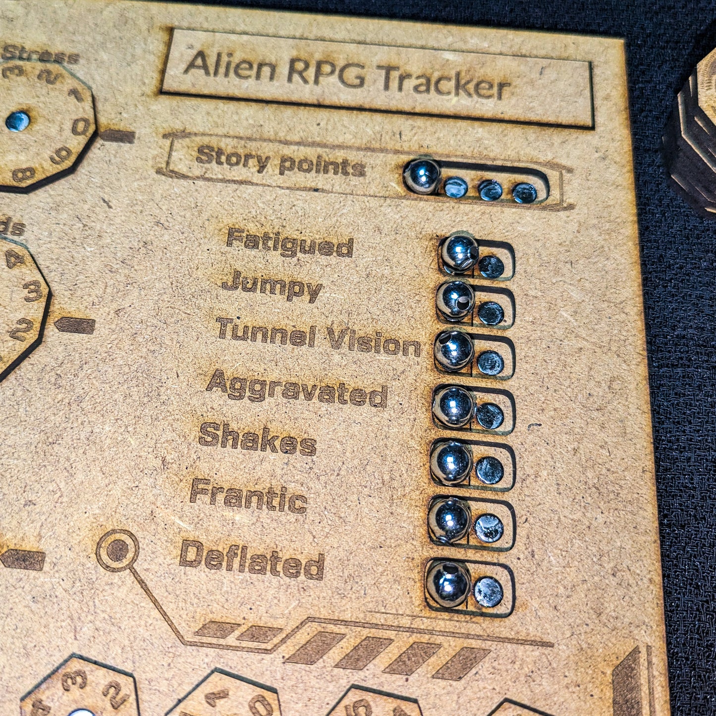 ALIEN RPG Character Tracker - Førehandsbestilling