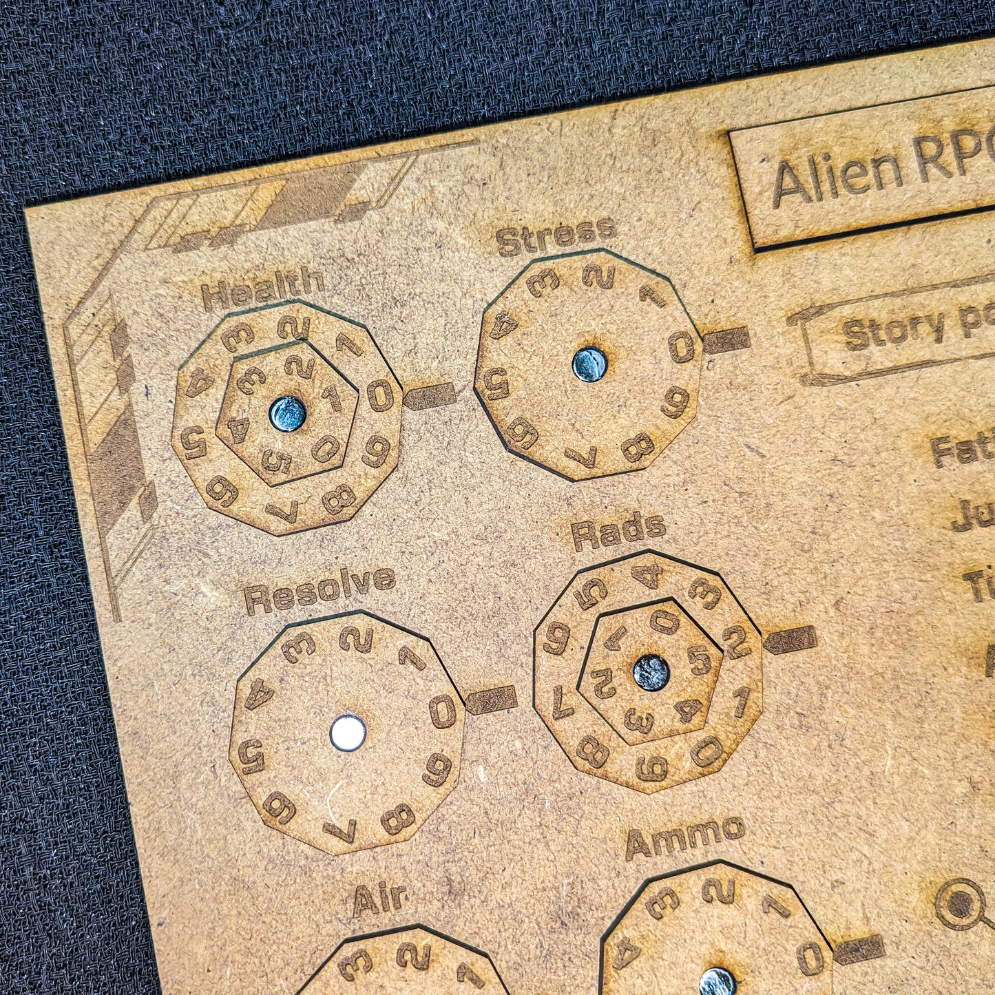 ALIEN RPG Character Tracker - Førehandsbestilling