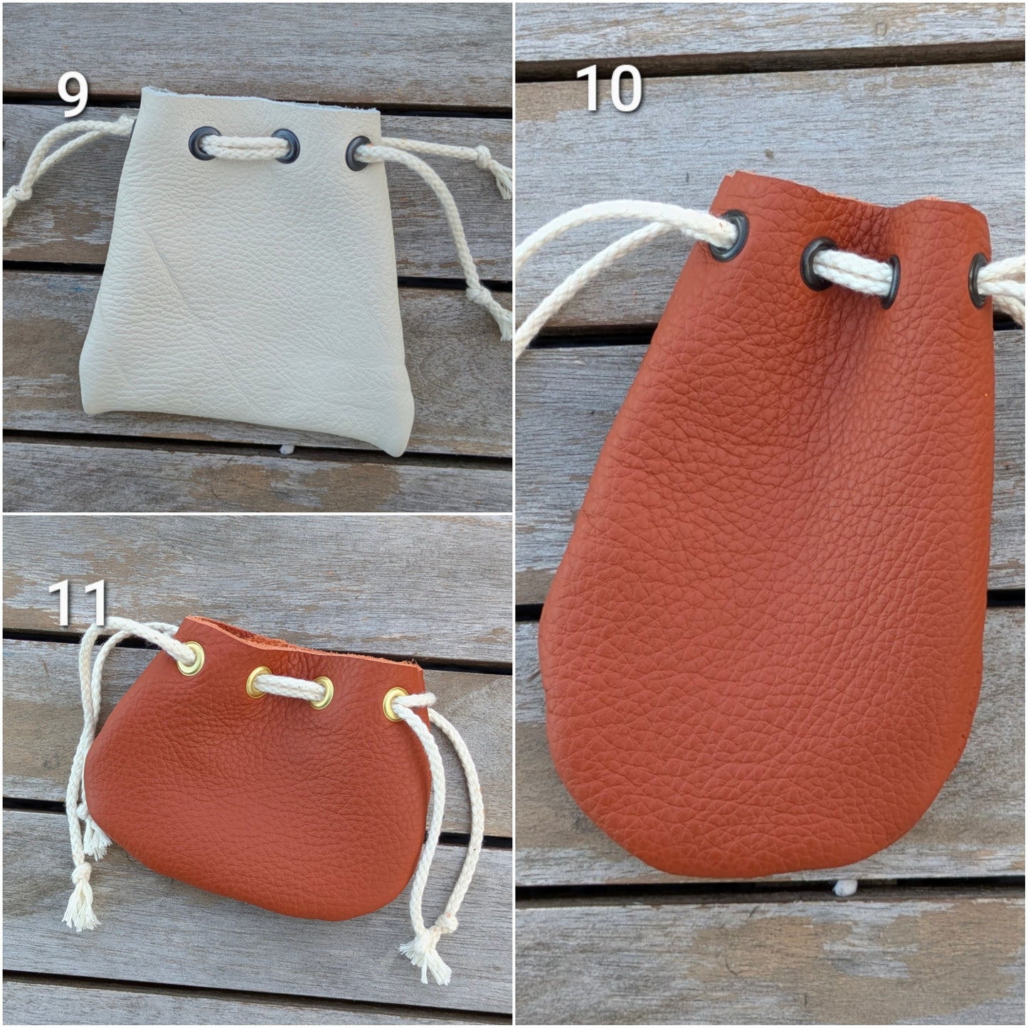 Skinnposar m/maljer