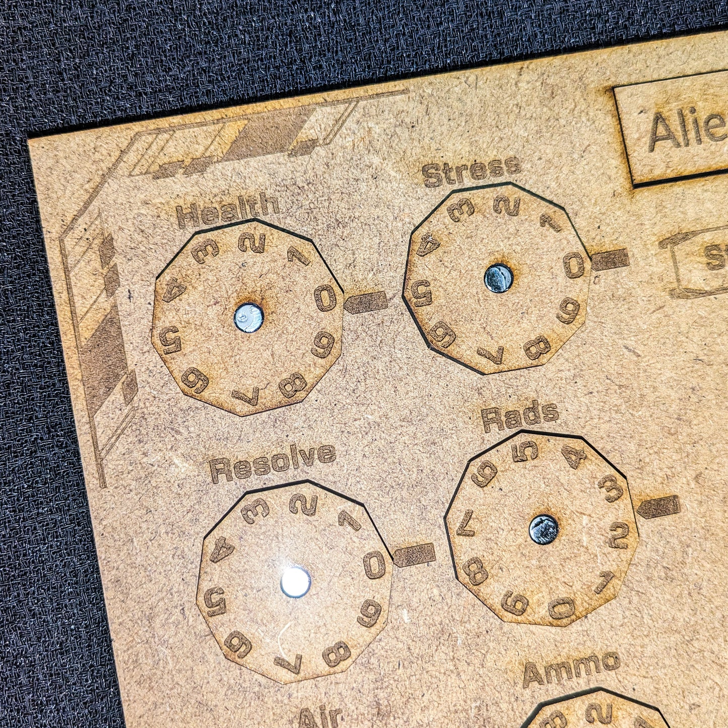 ALIEN RPG Character Tracker - Førehandsbestilling